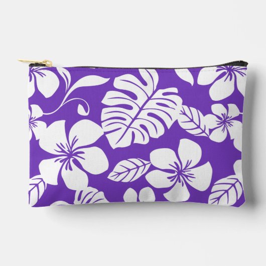 葡萄のピンクのビキニ模様 アクセサリーポーチ (正面)