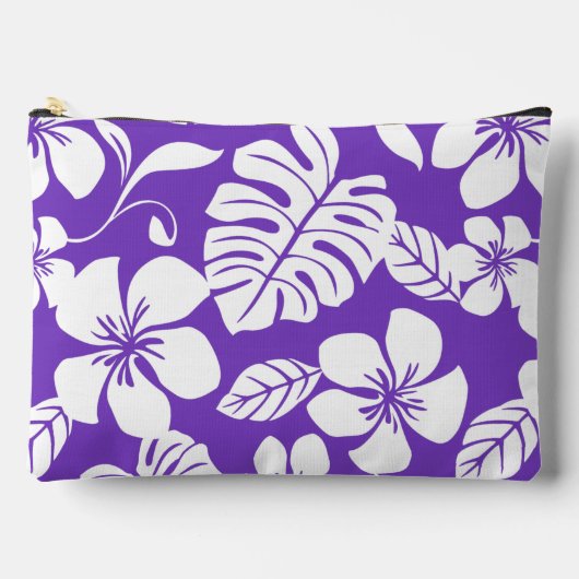 葡萄のピンクのビキニ模様 アクセサリーポーチ (正面)