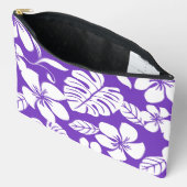 葡萄のピンクのビキニ模様 アクセサリーポーチ (見開き)