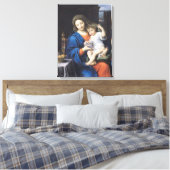 葡萄のヴァージン, 1640-50 キャンバスプリント (インサイチュ (寝室))