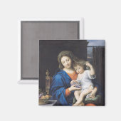 葡萄のヴァージン, 1640-50 マグネット (正面/裏面)