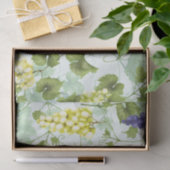 葡萄の手描き夏のフルーツパターン造幣局 薄葉紙 (ギフト)