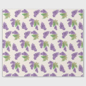 葡萄の水彩手色彩の鮮やか ラッピングペーパー (フラット)