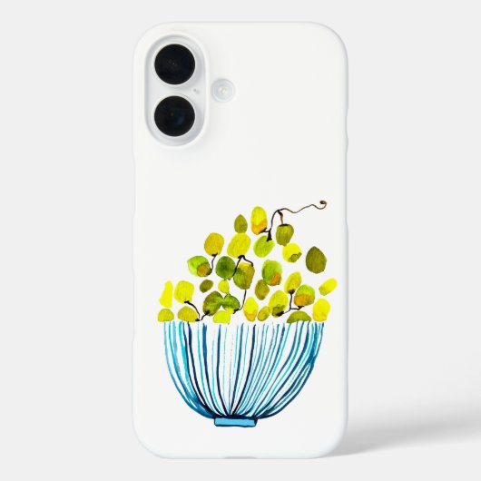 葡萄の水彩果物イラスト Case-Mate iPhoneケース (裏面)