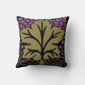 葡萄の葉と葡萄 クッション (裏面)