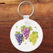 葡萄の3房 キーホルダー (正面)