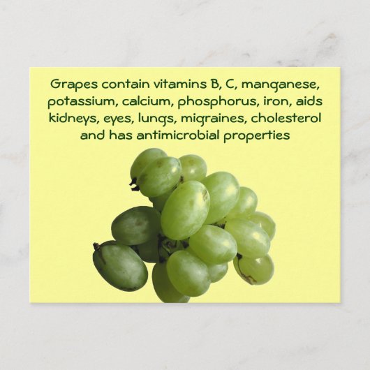 葡萄はがき ポストカード (正面)