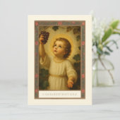 葡萄を手にする最初の聖餐式 招待状 (スタンド正面)