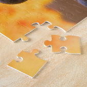 葡萄畑の熟したブドウ ジグソーパズル (側面)