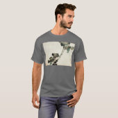 葡萄,北斎ブドウ,北斎 Tシャツ (正面フル)