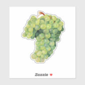 葡萄、葡萄の束 シール (シート)