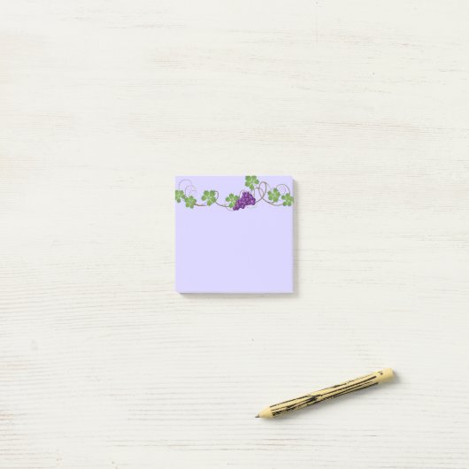葡萄Post-It-Notes ポストイット (デスク上)