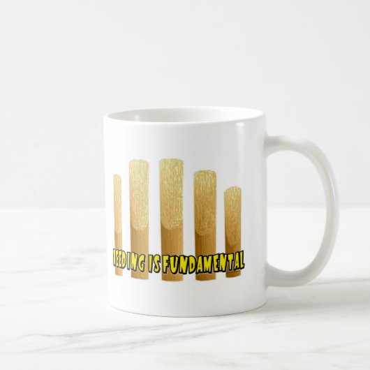 葦でふくことは基本的です コーヒーマグカップ (右)