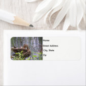 葦の中で鴨する ラベル (インサイチュ)