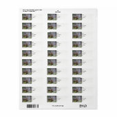 葦の中で鴨する ラベル (フルシート)