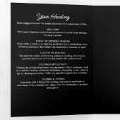 葬エレガントモダン・供養 三つ折りプログラム (内部最初)