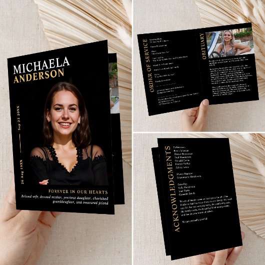 葬モダン葬/追悼/生命お祝い プログラム