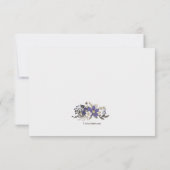 葬儀ありがとうフォトフローラカード サンキューカード (裏面)