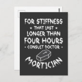 葬儀おもしろい監督ユーモア精神科医 ポストカード (正面/裏面)