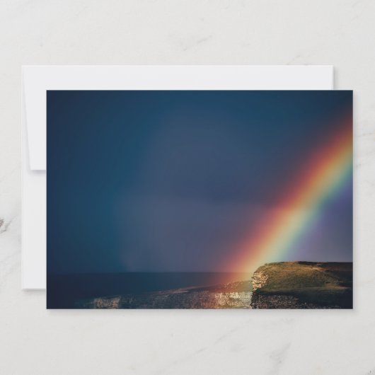 葬儀お祝い |レインボーメモリアル 招待状 (裏面)