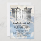 葬儀お祝い |天国 招待状 (正面)