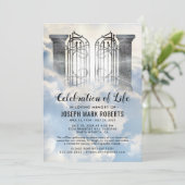 葬儀お祝い |天国 招待状 (スタンド正面)