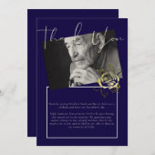 葬儀に参列してくれてありがとう (正面/裏面)