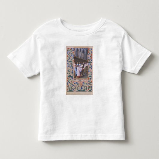 葬儀のイラストレーション トドラーTシャツ (正面)