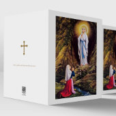 葬儀のサンキューカード|ルルドの私達の女性 カード