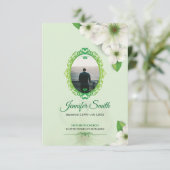 葬儀のプログラムテンプレート 招待状 (スタンド正面)