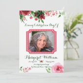 葬儀のプログラム・カード プログラム (スタンド正面)