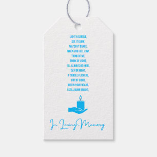 葬儀の好意  メモリアルラベル ギフトタグ