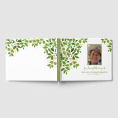 葬儀の弔意 | フォトメモリアル ゲストブック (全面)