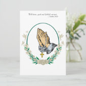 葬儀の招待状 セーブザデート (スタンド正面)