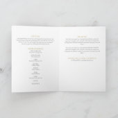 葬儀の法要の写真 プログラム (内部)