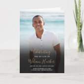 葬儀の法要の写真 プログラム (正面)