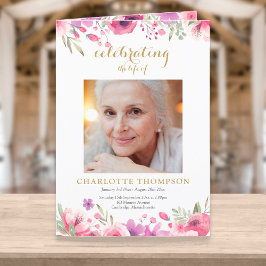 葬儀の法要フローラ写真 プログラム