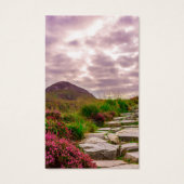 葬儀の美しいアイルランド祈りの言葉の同情カード (正面)