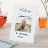 葬儀の記念の愛情の中で年を追加 台座サイン (インサイチュ)