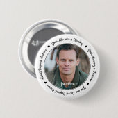 葬儀の記念記念記念撮影 缶バッジ (正面&裏面)