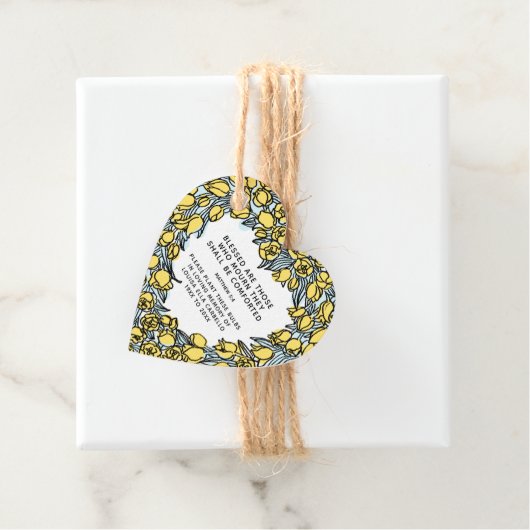 葬儀の記念贈与植物の黄色いチューリップ球根 フェイバータグ (インサイチュ)