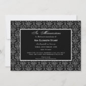 葬儀の記憶の死の通知の写真カード カード (裏面)