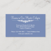 葬儀の賛辞 名刺 (正面)