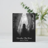 葬儀の食事のメニューカードが明るみに (スタンド正面)