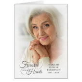 葬儀は永遠に私たちのハート2写真に感謝 (正面)