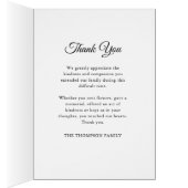 葬儀は永遠に私たちのハート2写真に感謝 (内側 (右))