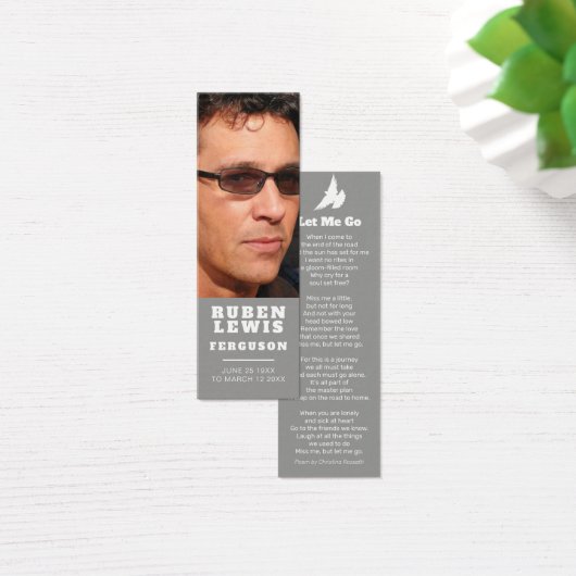 葬儀は白い鳩の詩の写真ブックマークに行かせてくれ (デスク)