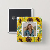 葬儀ひまわりフローラ写真広場 缶バッジ (正面&裏面)