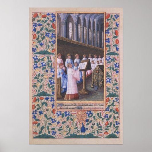 葬儀イラストレーション ポスター (正面)