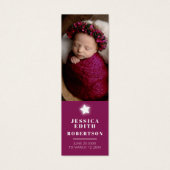 葬儀エンジェル白歌写真ブックマーク (正面)